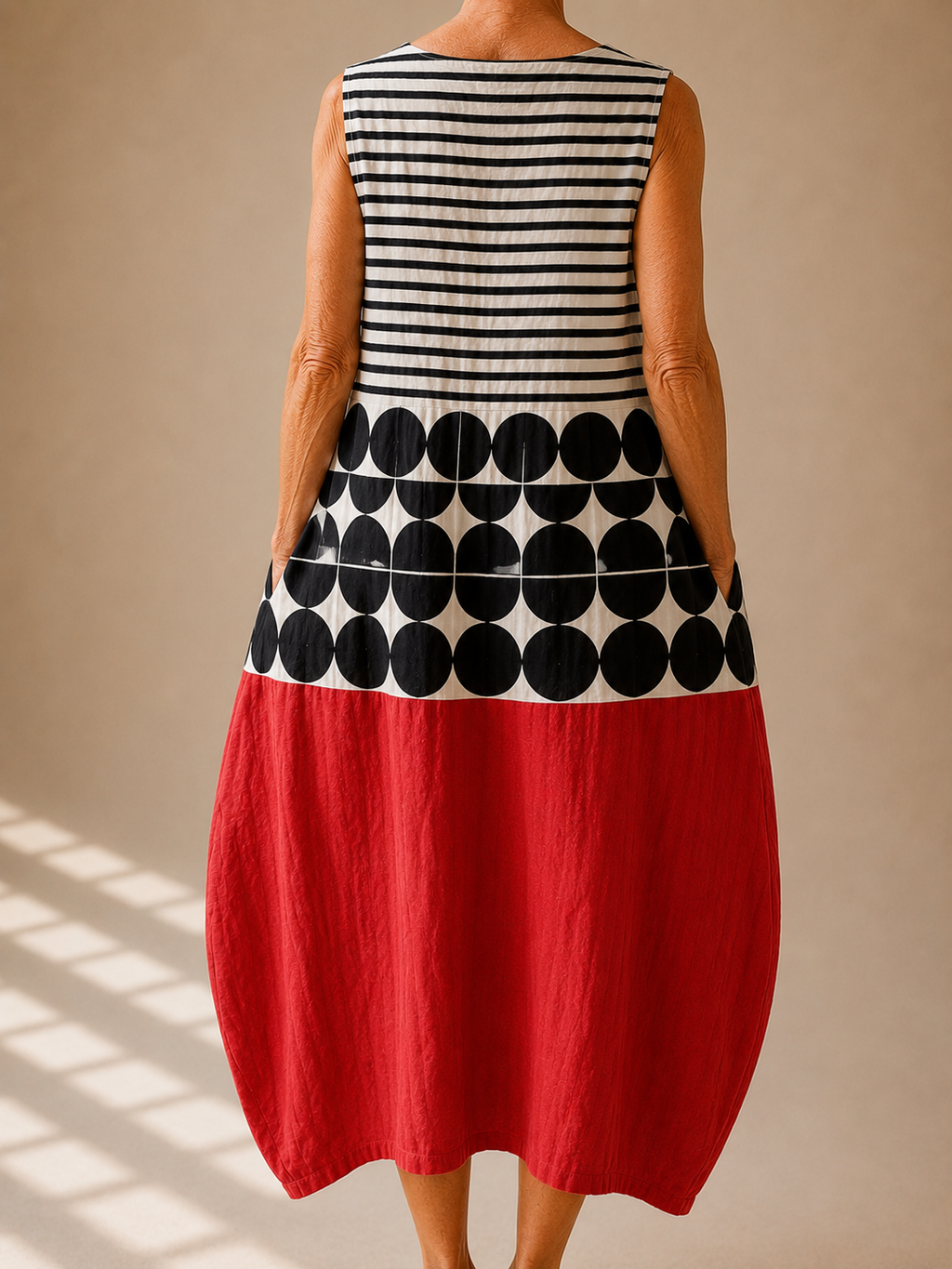 Vivienne | Sleeveless Linen Dress