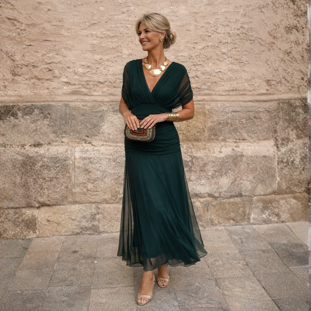 Ruby | Off Shoulder Maxi Dress
