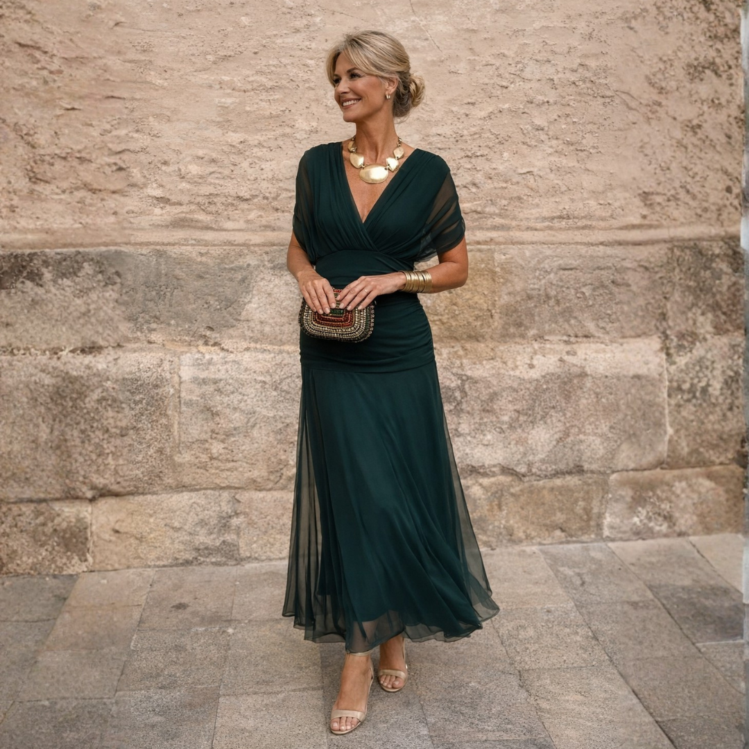 Ruby | Off Shoulder Maxi Dress