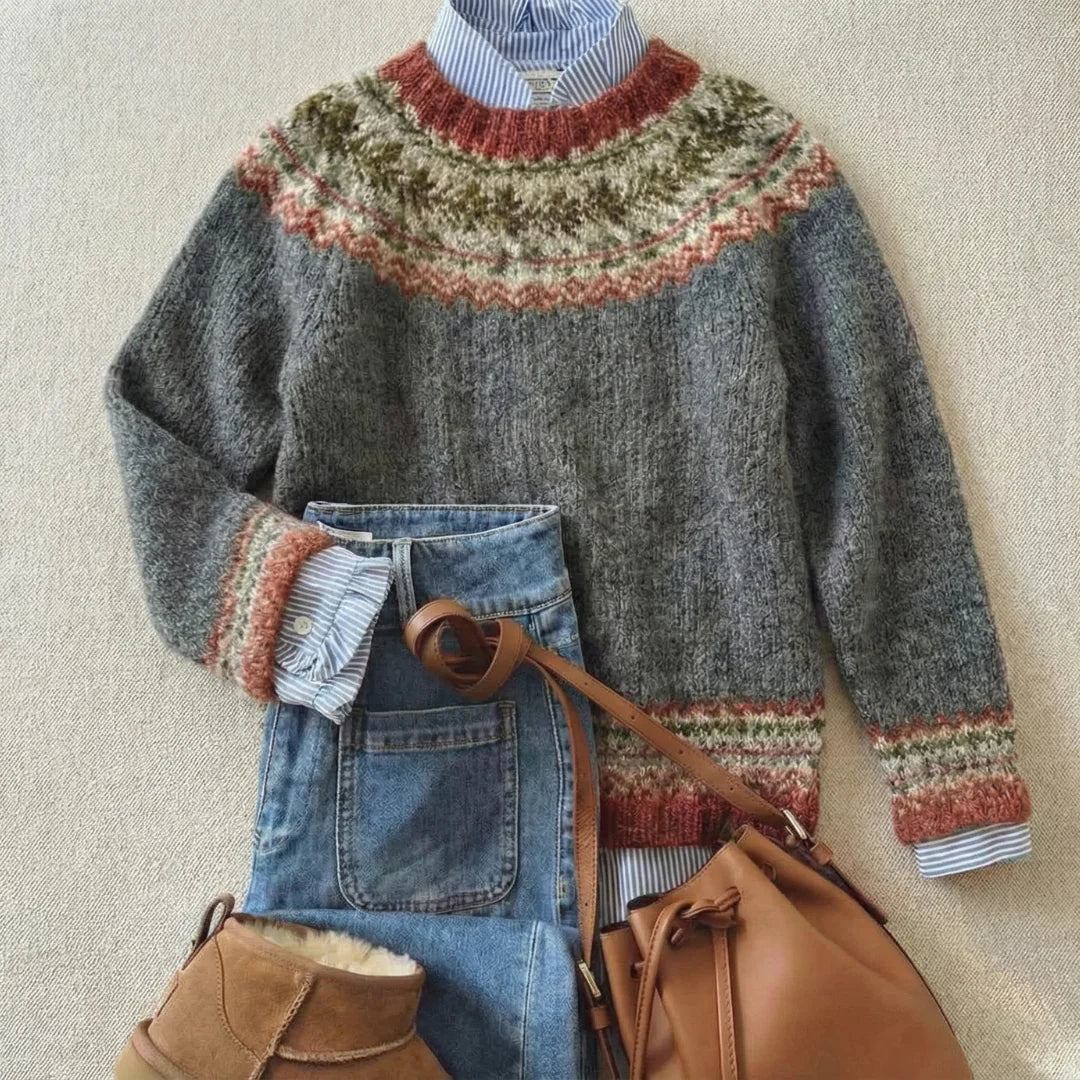 Megan | Vintage Knit Sweater