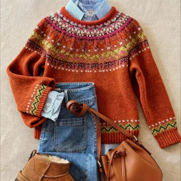 Simona | Vintage Knit Sweater