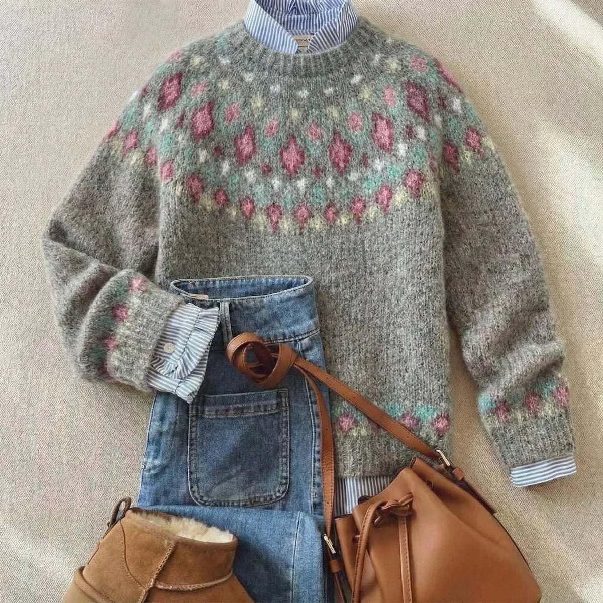Rebecca | Vintage Knit Sweater