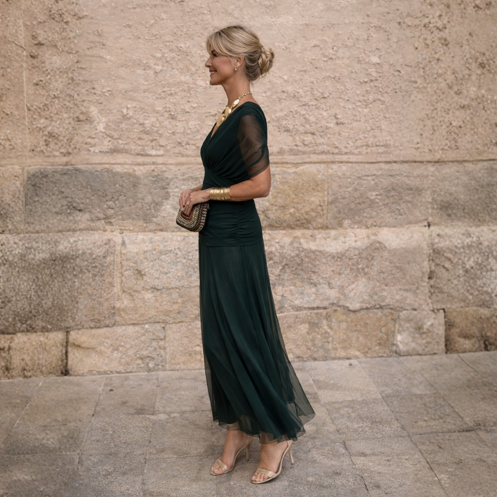 Ruby | Off Shoulder Maxi Dress