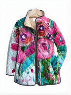 Isabella| Elegant Floral Pattern Jacket