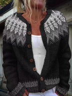 Everly | Knitted Button Cardigan