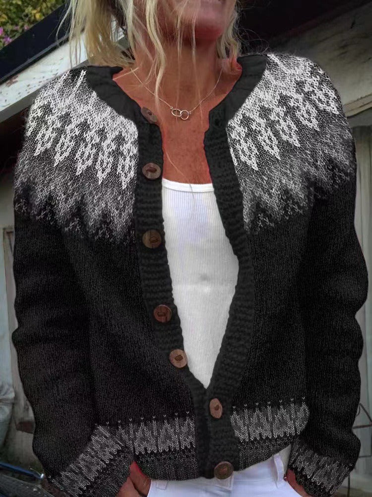 Everly | Knitted Button Cardigan