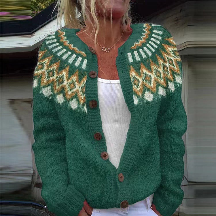Valentina | Knitted Button Cardigan