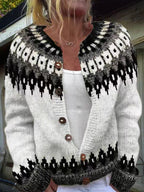 Isabelle | Knitted Button Cardigan