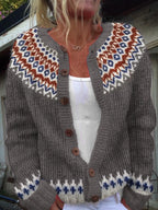 Marielle | Knitted Button Cardigan