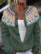 Amara | Knitted Button Cardigan