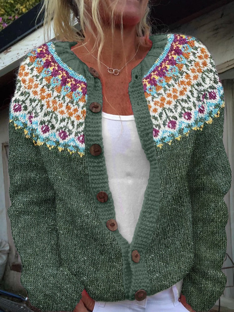 Amara | Knitted Button Cardigan