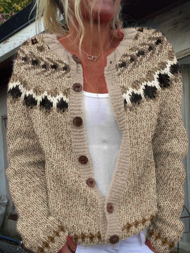 Juliette | Knitted Button Cardigan