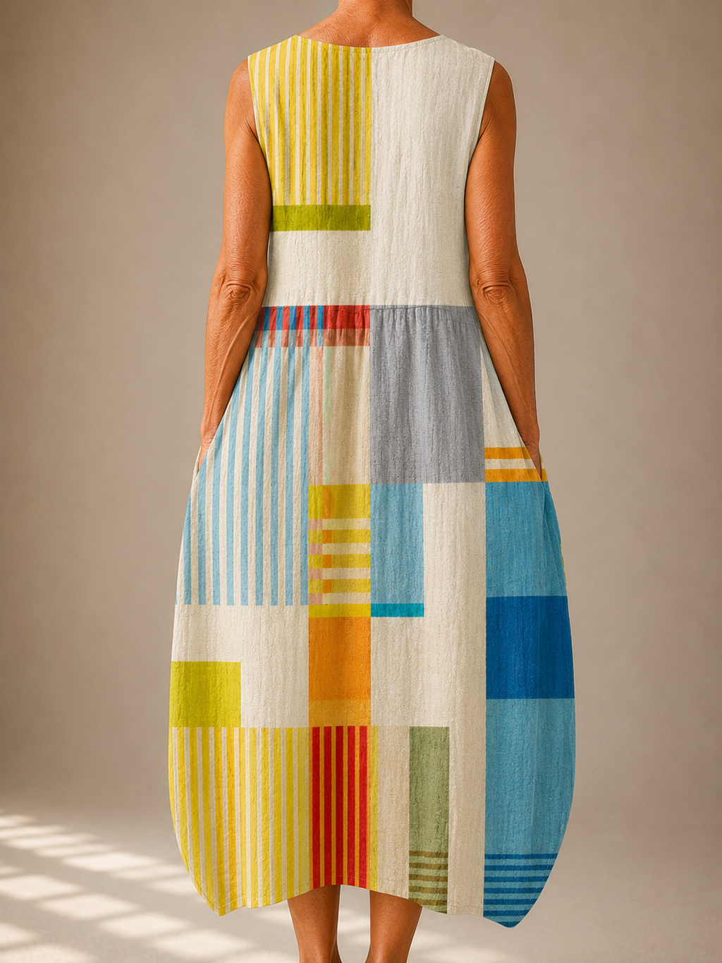 Charlotte | Sleeveless Linen Dress