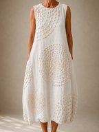 Clara | Sleeveless Linen Dress