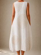 Clara | Sleeveless Linen Dress