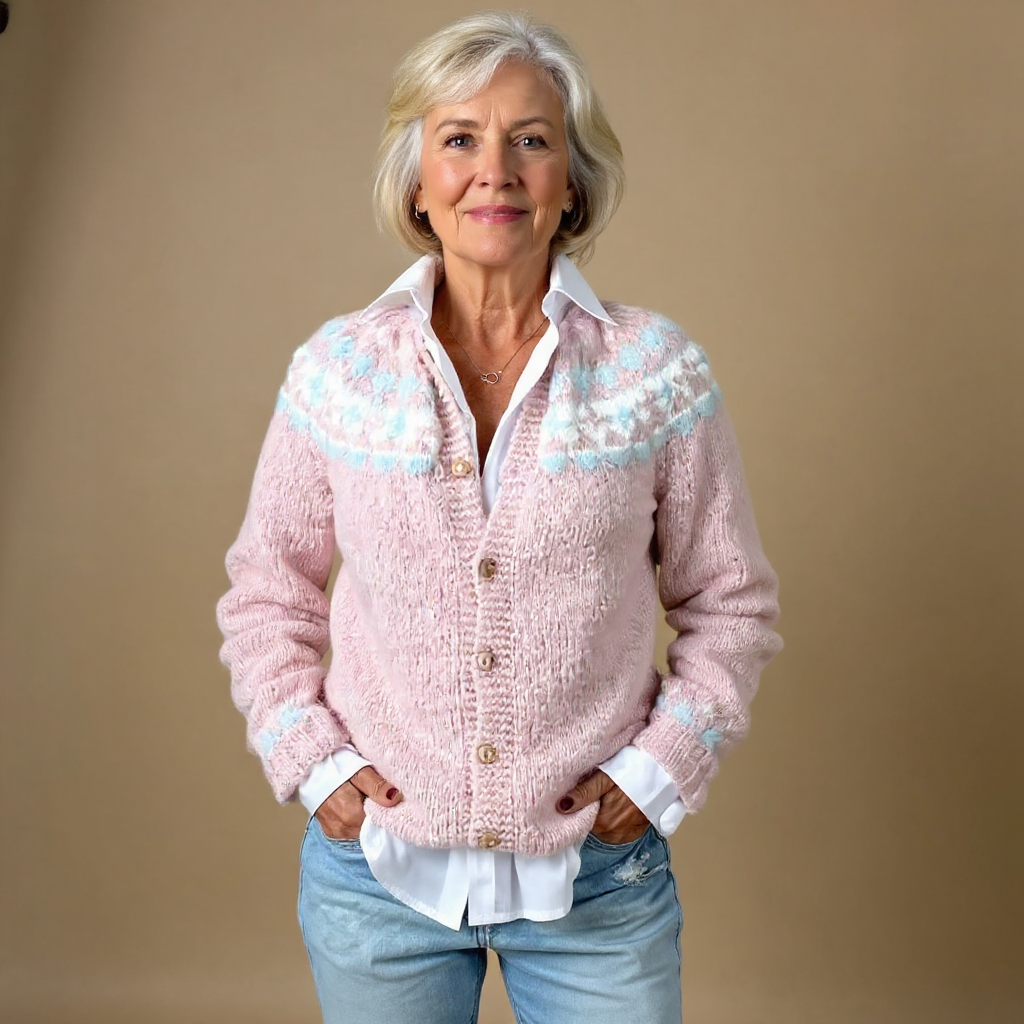Amelie | Knitted Button Cardigan