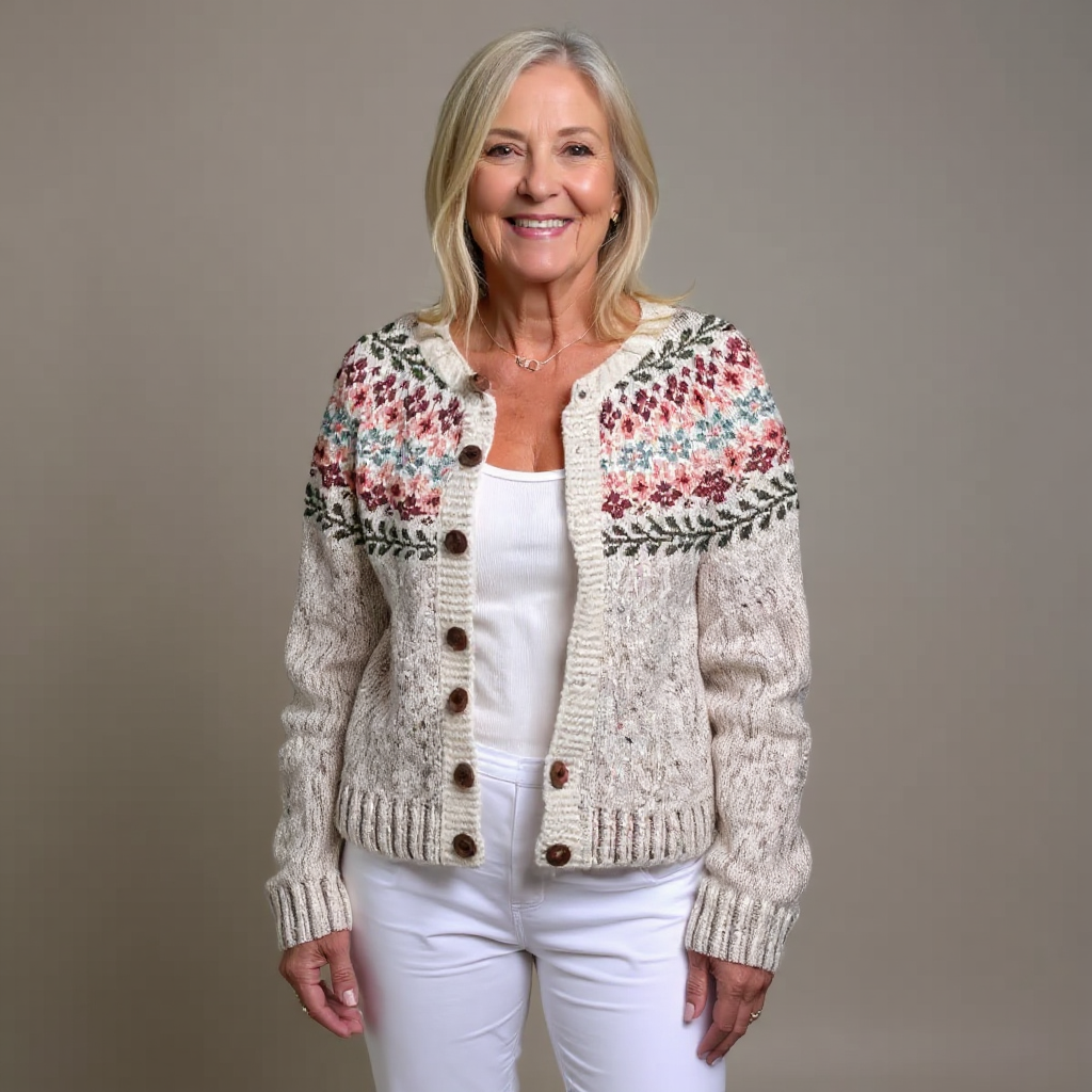 Penelope | Knitted Button Cardigan