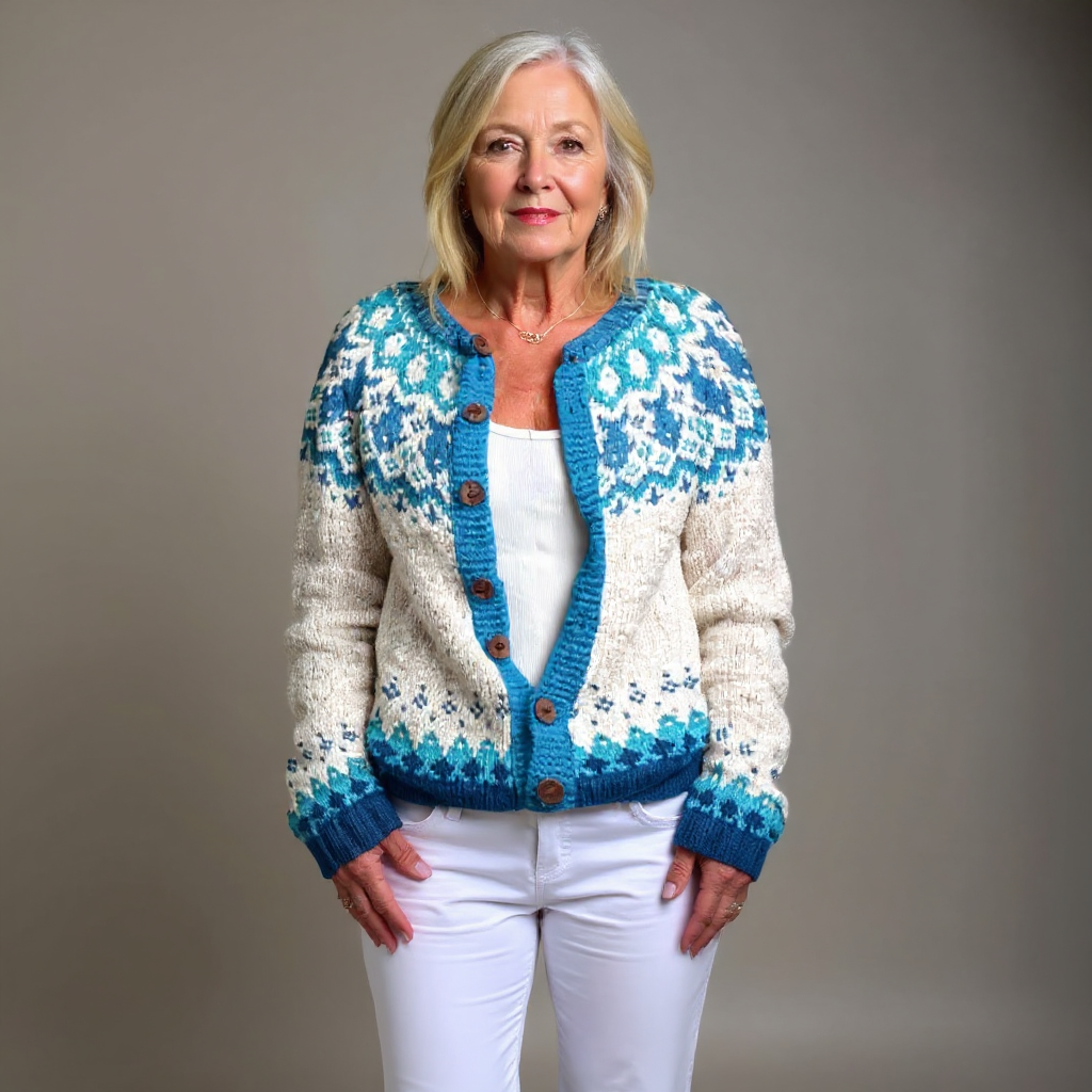 Nora | Knitted Button Cardigan