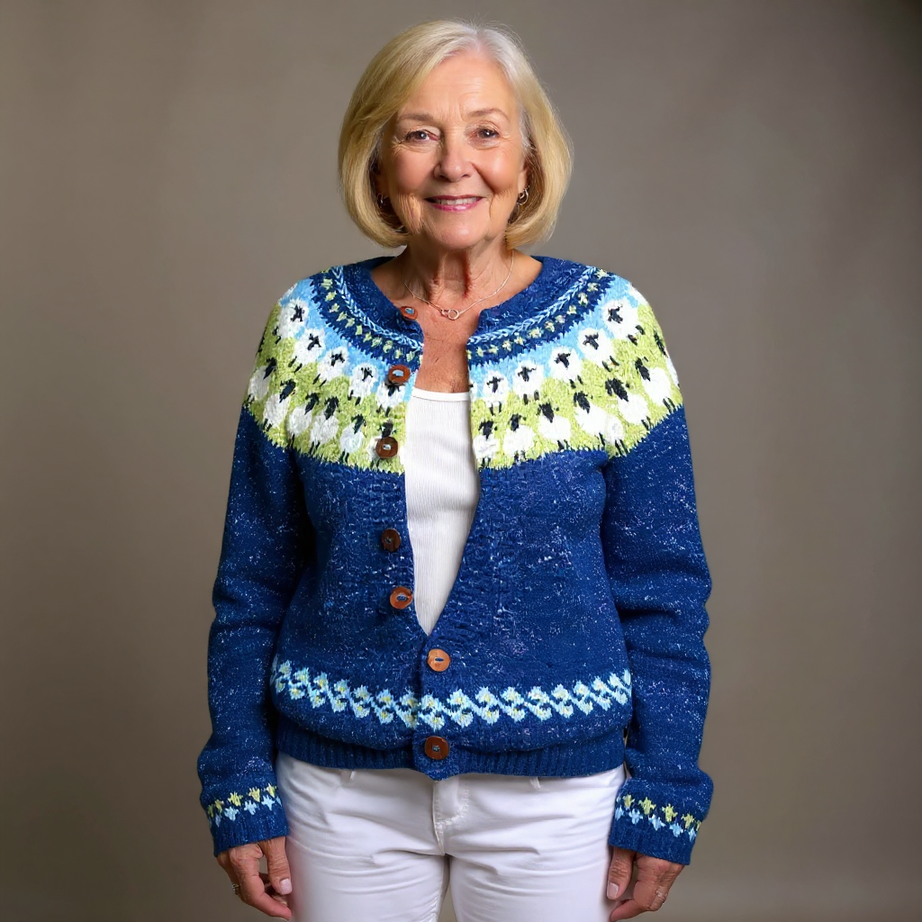 Ophelia | Knitted Button Cardigan