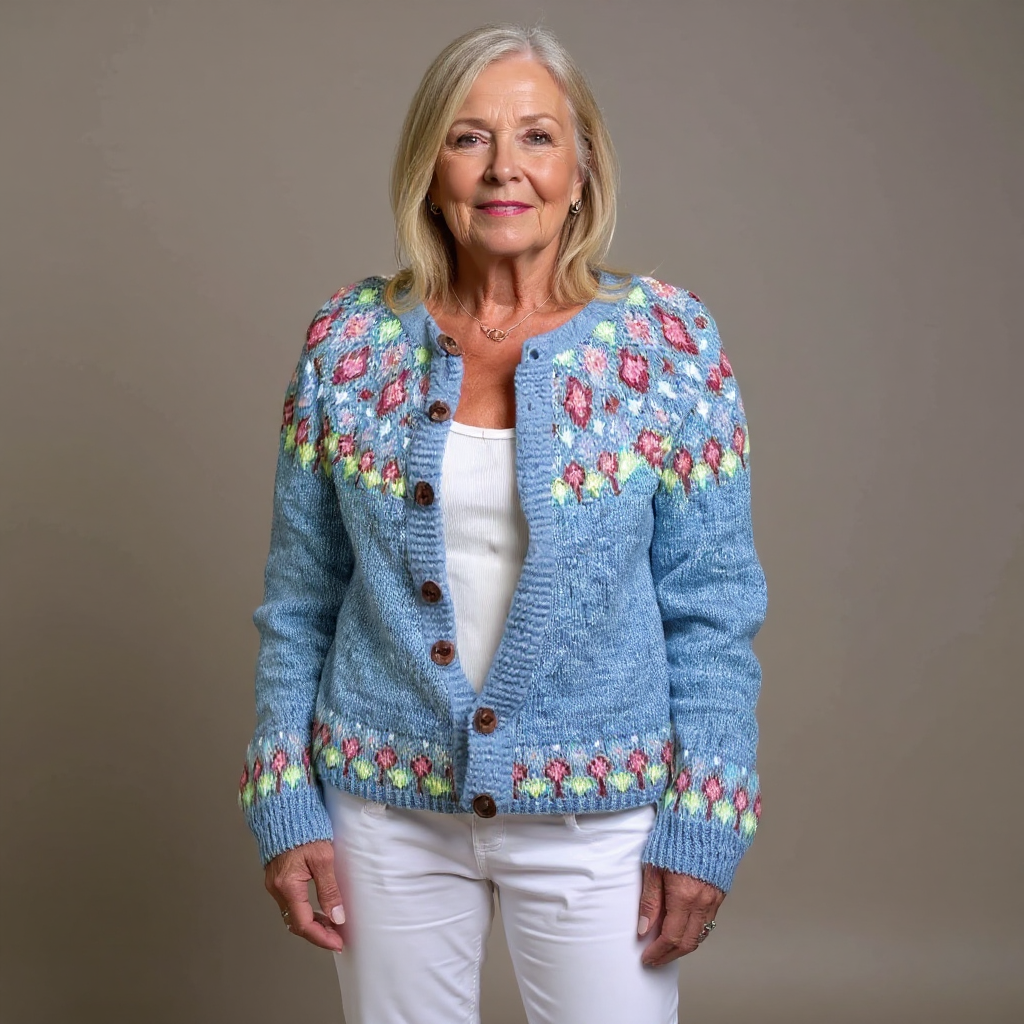 Hazel | Knitted Button Cardigan