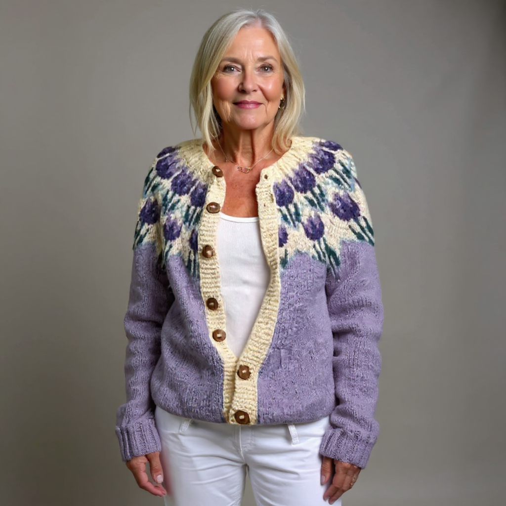 Eleanor | Knitted Button Cardigan