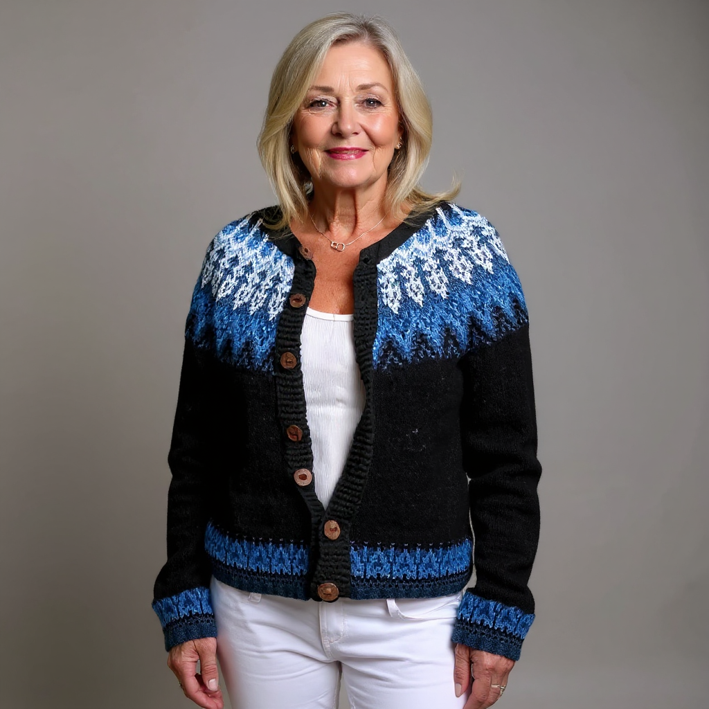 Anastasia | Knitted Button Cardigan