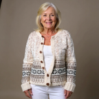Scarlett | Knitted Button Cardigan