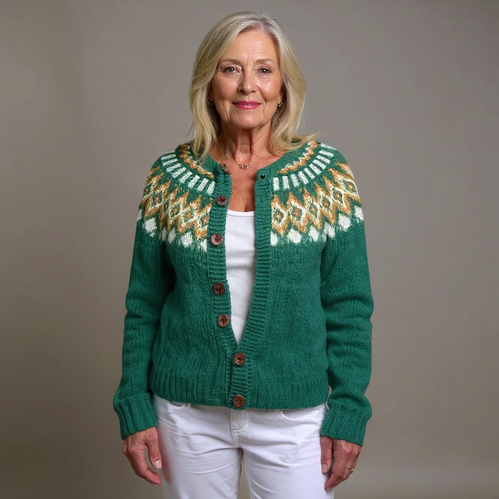 Valentina | Knitted Button Cardigan