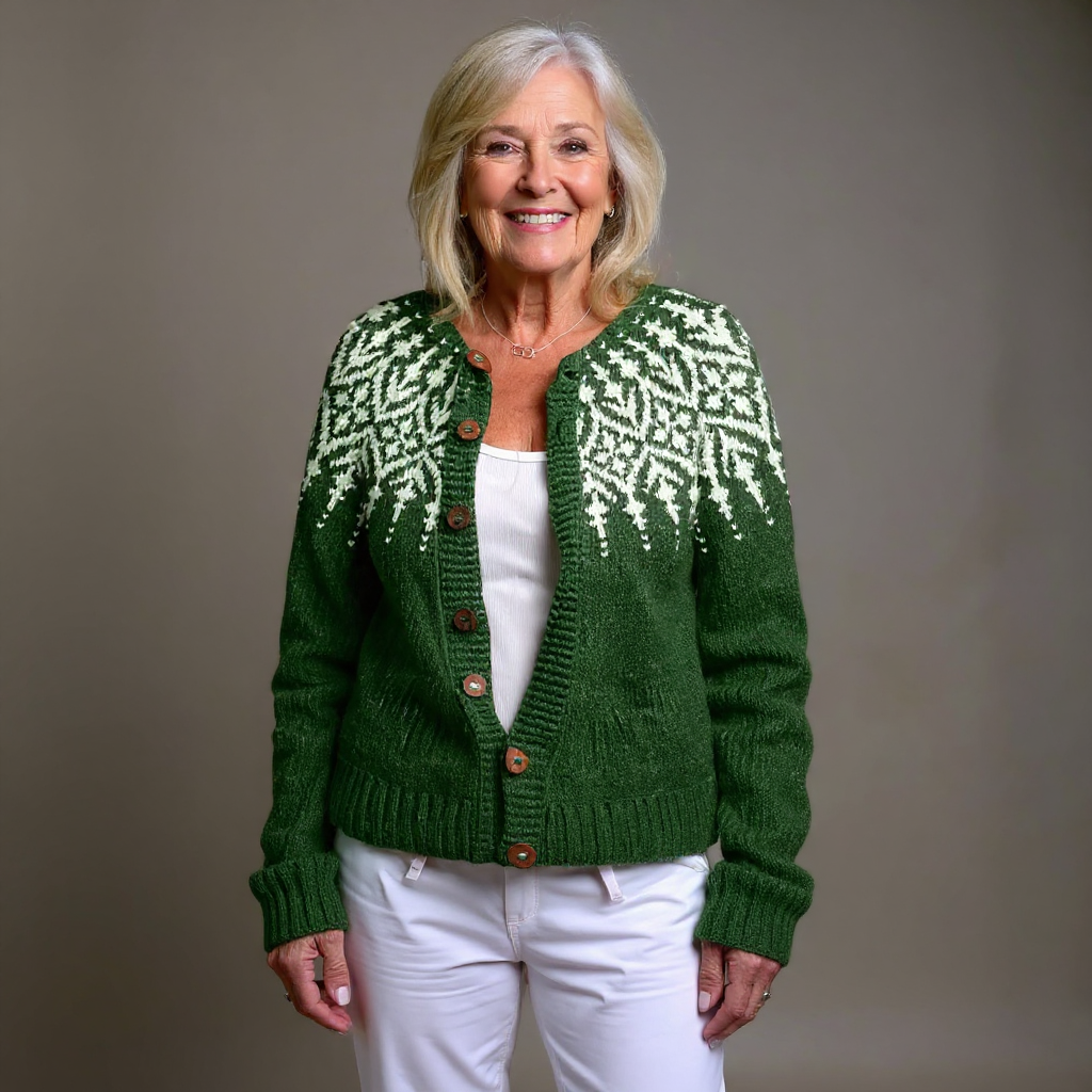 Vivienne | Knitted Button Cardigan