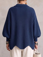 Oversized Button Cardigan