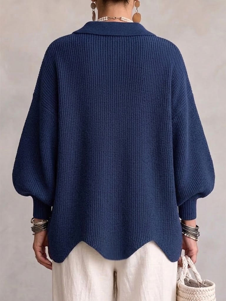 Oversized Button Cardigan