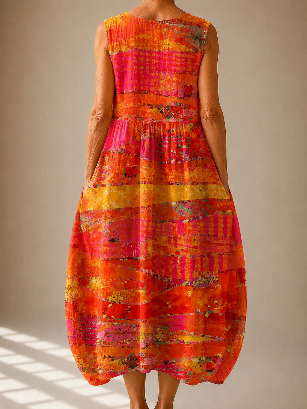 Josephine | Sleeveless Linen Dress
