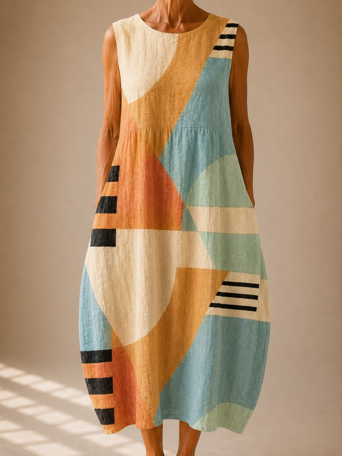 Louisa | Sleeveless Linen Dress