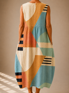 Louisa | Sleeveless Linen Dress